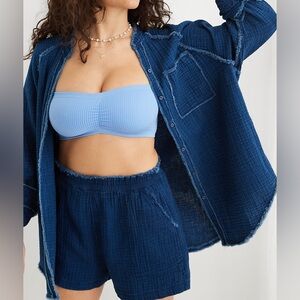 Aerie pool to party cover up shirt